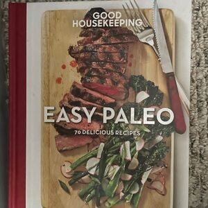 Good Housekeeping Easy Paleo Cookbook - Red and White Cover